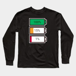 Android Battery Long Sleeve T-Shirt